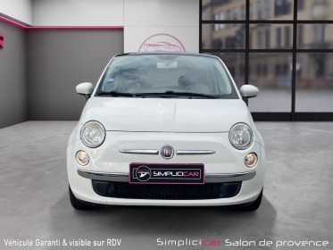 Fiat 500 1.2 69ch lounge / toit panoramique / distribution ok / entretiens occasion simplicicar salon de provence simplicicar...