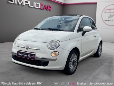 Fiat 500 1.2 69ch lounge / toit panoramique / distribution ok / entretiens occasion simplicicar salon de provence simplicicar...
