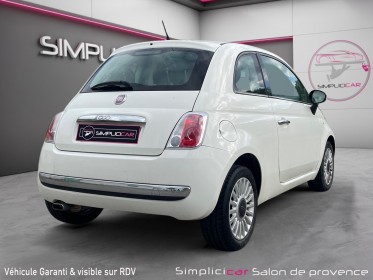 Fiat 500 1.2 69ch lounge / toit panoramique / distribution ok / entretiens occasion simplicicar salon de provence simplicicar...