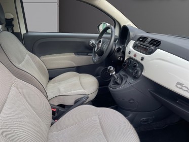 Fiat 500 1.2 69ch lounge / toit panoramique / distribution ok / entretiens occasion simplicicar salon de provence simplicicar...
