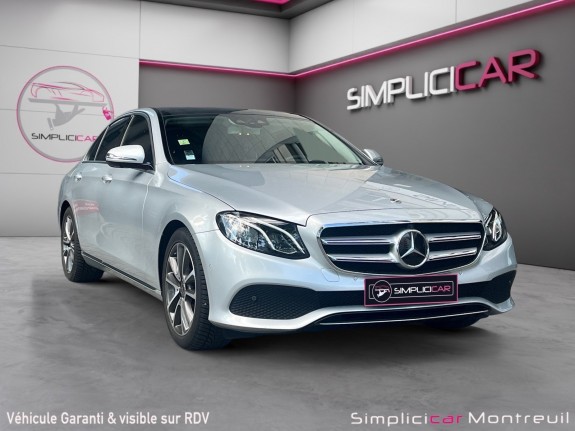Mercedes classe e 220 d 9g-tronic fascination entretiens mercedes garantie 12 mois occasion montreuil (porte de...