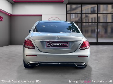 Mercedes classe e 220 d 9g-tronic fascination entretiens mercedes garantie 12 mois occasion montreuil (porte de...