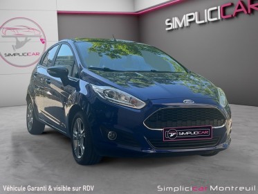 Ford fiesta 1.0 ecoboost 100 ss edition garantie 12 mois occasion montreuil (porte de vincennes)(75) simplicicar simplicibike...