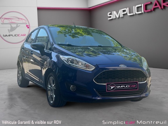 Ford fiesta 1.0 ecoboost 100 ss edition garantie 12 mois occasion montreuil (porte de vincennes)(75) simplicicar simplicibike...