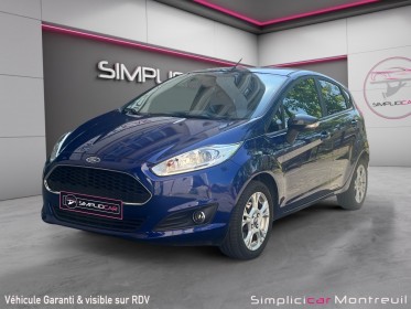 Ford fiesta 1.0 ecoboost 100 ss edition garantie 12 mois occasion montreuil (porte de vincennes)(75) simplicicar simplicibike...