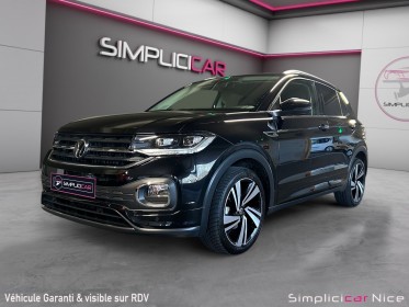 Volkswagen t-cross 1.0 tsi 110 start/stop dsg7 r-line occasion  simplicicar vaucresson nice - pfvauto simplicicar...