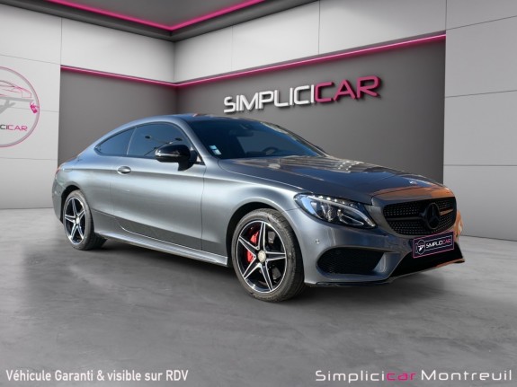 Mercedes classe c coupe 200 7g-tronic plus a fascination//amg line int ext//burmester//garantie 12 mois// occasion montreuil...