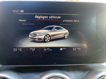 Mercedes classe c coupe 200 7g-tronic plus a fascination//amg line int ext//burmester//garantie 12 mois// occasion montreuil...