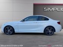 Bmw serie 2 coupe f22 lci 225d 224 ch bva8 m sport occasion simplicicar la fleche simplicicar simplicibike france