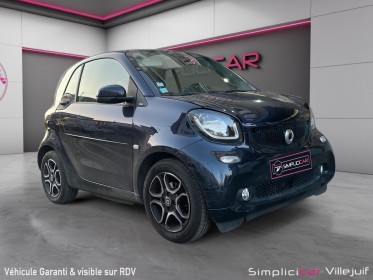 Smart fortwo coupe 2017 82 ch electrique ba1 prime, caméra de recul, siège chauffants, garantie 12 mois occasion...