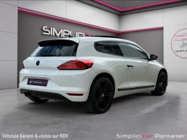 Volkswagen scirocco 2.0 tdi 140 fap carat dsg6 occasion simplicicar pontarlier simplicicar simplicibike france