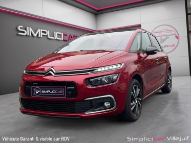 Citroen c4 picasso puretech 130 ch ss eat6 shine, toit panoramique, entretien citroen, garantie 12 mois occasion simplicicar...