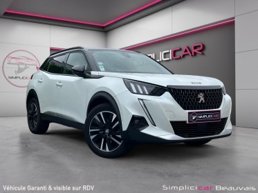Peugeot 2008 155 ss eat8 gt - garantie 1 an ou 249 euros par mois occasion parc voitures beauvais simplicicar simplicibike...