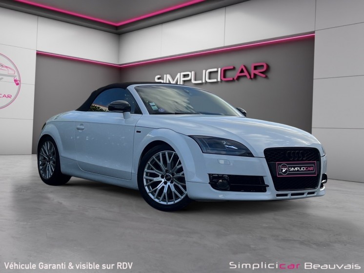 Audi tt roadster 1.8 tfsi 160 s line - garantie 12 mois occasion parc voitures beauvais simplicicar simplicibike france Audi tt roadster 1.8 tfsi 160 s line - garantie 12 mois occasion parc voitures beauvais simplicicar simplicibike france