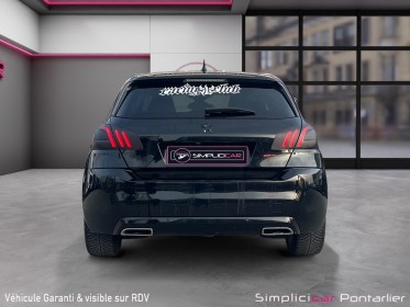 Peugeot 308 bluehdi 180ch ss eat8 gt  moteur 45000km  !!!!!!  facture a l'appuie occasion simplicicar pontarlier simplicicar...