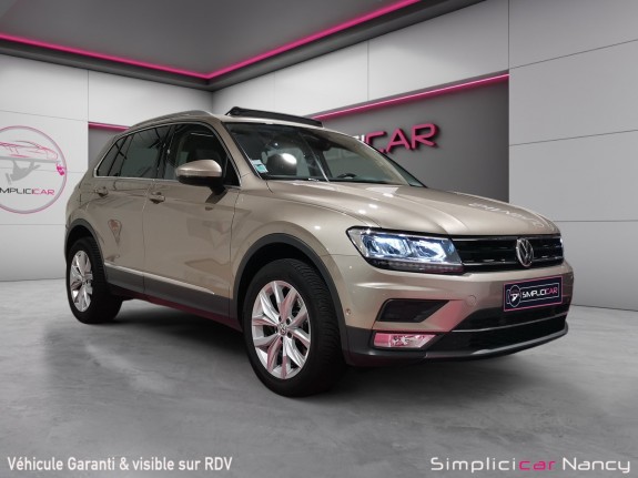 Volkswagen tiguan 190ch dsg7 4motion finition carat / toit ouvrant / attelage electrique / garantie 12 mois occasion...