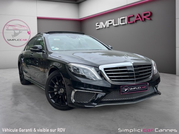 Mercedes classe s 350 d l executive full option - pack s63 amg occasion cannes (06) simplicicar simplicibike france