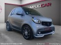 Smart fortwo cabrio brabus xclusive 109 cv- cuir -sièges chauffants - sono jbl- capote rouge - camera recul occasion...