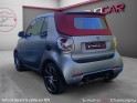 Smart fortwo cabrio brabus xclusive 109 cv- cuir -sièges chauffants - sono jbl- capote rouge - camera recul occasion...