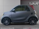 Smart fortwo cabrio brabus xclusive 109 cv- cuir -sièges chauffants - sono jbl- capote rouge - camera recul occasion...