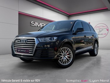 Audi q7 q7 3.0 v6 tdi clean diesel 272 tiptronic 8 quattro 7pl s line occasion simplicicar lyon nord  simplicicar...