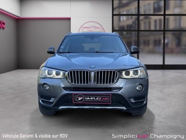 Bmw x3 f25 lci xdrive20d 190ch xline boite auto-toit ouvrant panoramique-bip de recul av et ar occasion champigny-sur-marne...