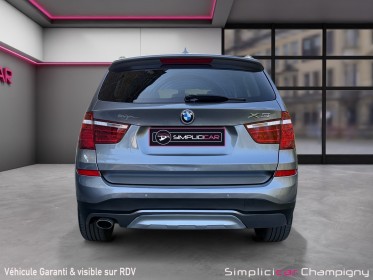 Bmw x3 f25 lci xdrive20d 190ch xline boite auto-toit ouvrant panoramique-bip de recul av et ar occasion champigny-sur-marne...