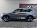 Bmw x3 f25 lci xdrive20d 190ch xline boite auto-toit ouvrant panoramique-bip de recul av et ar occasion champigny-sur-marne...