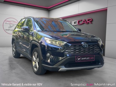 Toyota rav4 hybride 218 ch 2wd active garantie 12 mois occasion montreuil (porte de vincennes)(75) simplicicar simplicibike...
