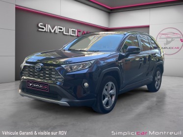 Toyota rav4 hybride 218 ch 2wd active garantie 12 mois occasion montreuil (porte de vincennes)(75) simplicicar simplicibike...
