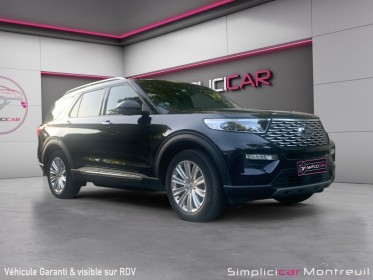 Ford explorer 3.0 e 457 ch parallel phev bva10 intelligent awd platinium /  7 places /toit ouvrant panoramique / garantie...