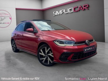 Volkswagen polo 1.0 tsi 110 ss dsg7 r-line occasion simplicicar lyon nord  simplicicar simplicibike france