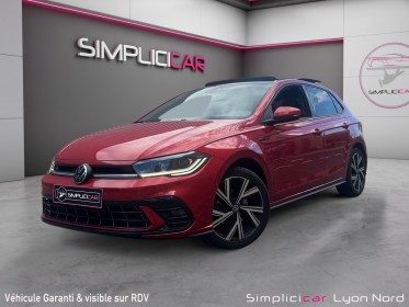 Volkswagen polo 1.0 tsi 110 ss dsg7 r-line occasion simplicicar lyon nord  simplicicar simplicibike france