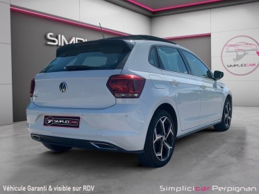 Volkswagen polo 1.0 tsi 115 dsg7 r-line toit ouvrant/car play garantie 12 mois occasion simplicicar perpignan  simplicicar...