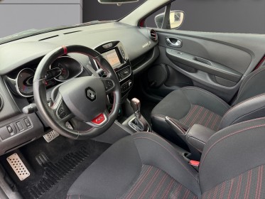 Renault clio iv edc rs 1.6 turbo 200 ch - phase 2 - suivi renault - rs mode - leds pure vision - camera recul - garantie...