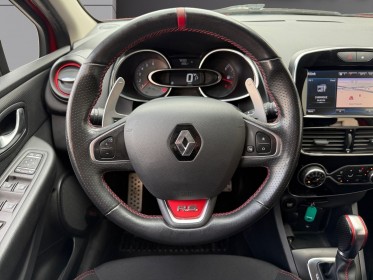 Renault clio iv edc rs 1.6 turbo 200 ch - phase 2 - suivi renault - rs mode - leds pure vision - camera recul - garantie...