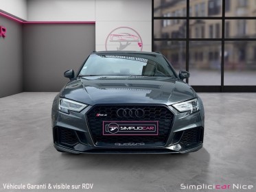 Audi rs3 sportback 2.5 tfsi 400 s tronic 7 quattro occasion  simplicicar vaucresson nice - pfvauto simplicicar simplicibike...