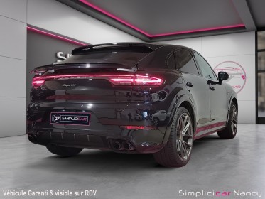Porsche cayenne coupe e-hybrid 3.0 v6 462 pse /pasm/pack chrono/pack carbone allégé - garantie 12 mois occasion simplicicar...