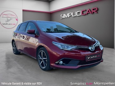 Toyota auris hybride 136h design camera de recul sieges chauffants kit main libre garantie 12 mois occasion montpellier (34)...