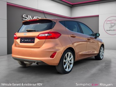 Ford fiesta 1.0 ecoboost 125 ch ss bvm6 titanium garantie 12 mois occasion simplicicar royan simplicicar simplicibike france