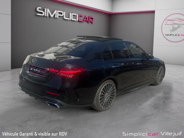 Mercedes classe c 220 d 9g-tronic amg line, toit ouvrant, caméra 360, entretient mercedes occasion simplicicar villejuif ...