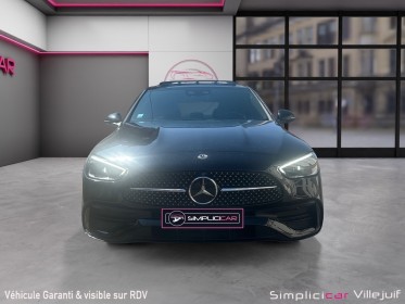 Mercedes classe c 220 d 9g-tronic amg line, toit ouvrant, caméra 360, entretient mercedes occasion simplicicar villejuif ...