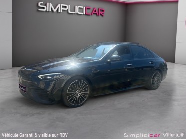 Mercedes classe c 220 d 9g-tronic amg line, toit ouvrant, caméra 360, entretient mercedes occasion simplicicar villejuif ...