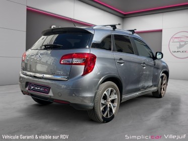 Citroen c4 aircross 2013 hdi 115 exclusive 4x4, gps, caméra de recul, garantie 12 mois. occasion simplicicar villejuif ...