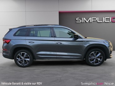 Skoda kodiaq 2.0 tdi 150 dsg7 sportline 7 places occasion  simplicicar vaucresson nice - pfvauto simplicicar simplicibike...