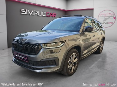 Skoda kodiaq 2.0 tdi 150 dsg7 sportline 7 places occasion  simplicicar vaucresson nice - pfvauto simplicicar simplicibike...