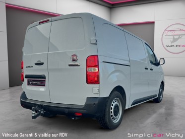 Fiat scudo fourgon hdi 145 ch m bvm6 1ére main tva récupérable 20 000 ht occasion simplicicar vichy simplicicar...