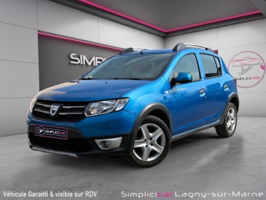Dacia sandero tce 90 stepway prestige occasion simplicicar lagny  simplicicar simplicibike france