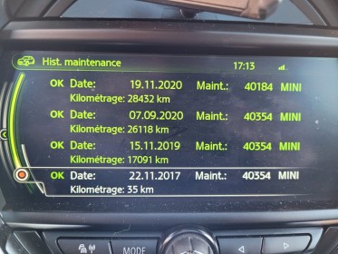 Mini hatch 3 portes f56 cooper s 2.0 i 16v 192 bva6 edition seven - entretiens bmw occasion simplicicar lagny  simplicicar...