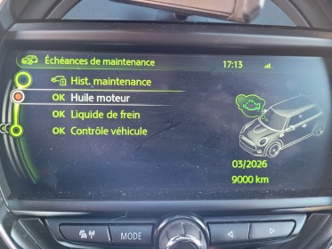 Mini hatch 3 portes f56 cooper s 2.0 i 16v 192 bva6 edition seven - entretiens bmw occasion simplicicar lagny  simplicicar...